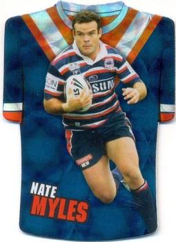 2009 Select NRL Champions - Holographic Jersey #JDC165 Nate Myles Front